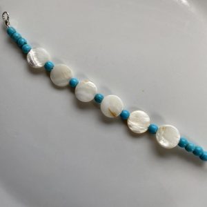 Teal Magnesite Bracelet